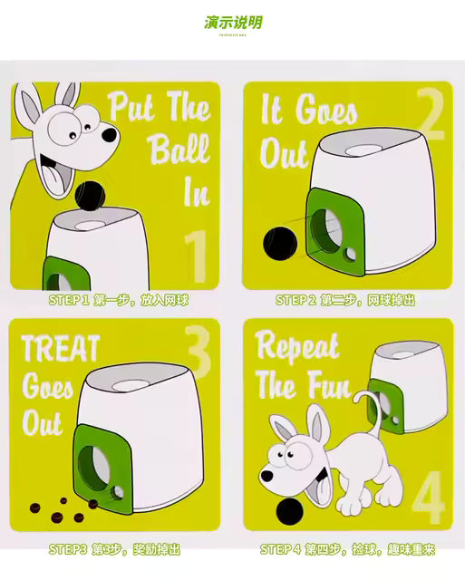 Maquina de recompensa para mascotas