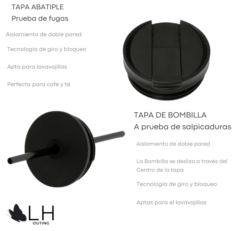 Termo Cafe Vaso Termico Mug 460ml LH